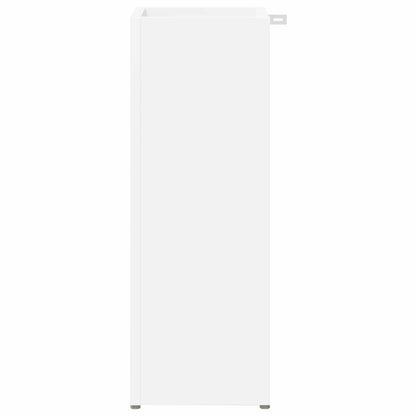 Umbrella Stand White 20 x 20 x 55.5 cm Engineered Wood
