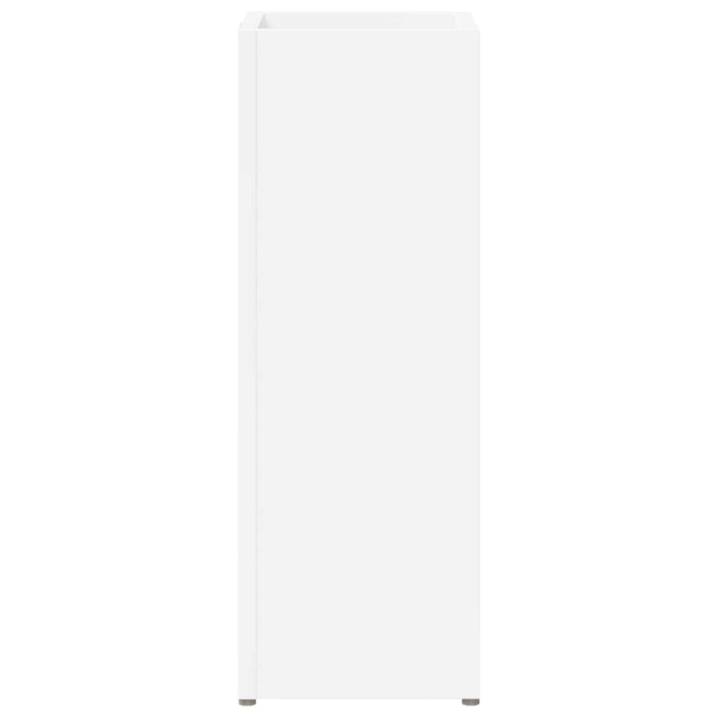 Umbrella Stand White 20 x 20 x 55.5 cm Engineered Wood