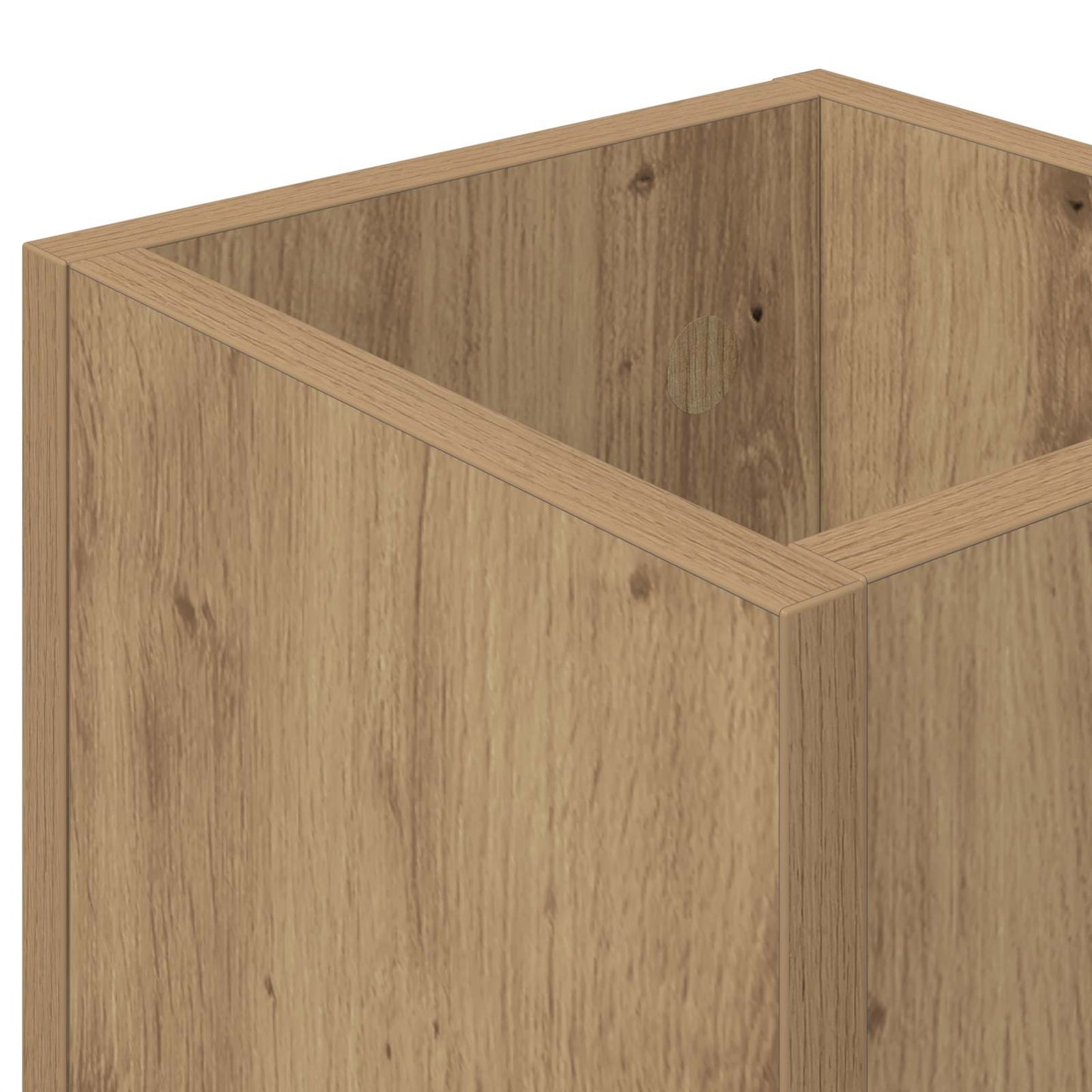 Umbrella Stand Artisan Oak 20 x 20 x 55.5 cm Engineered Wood
