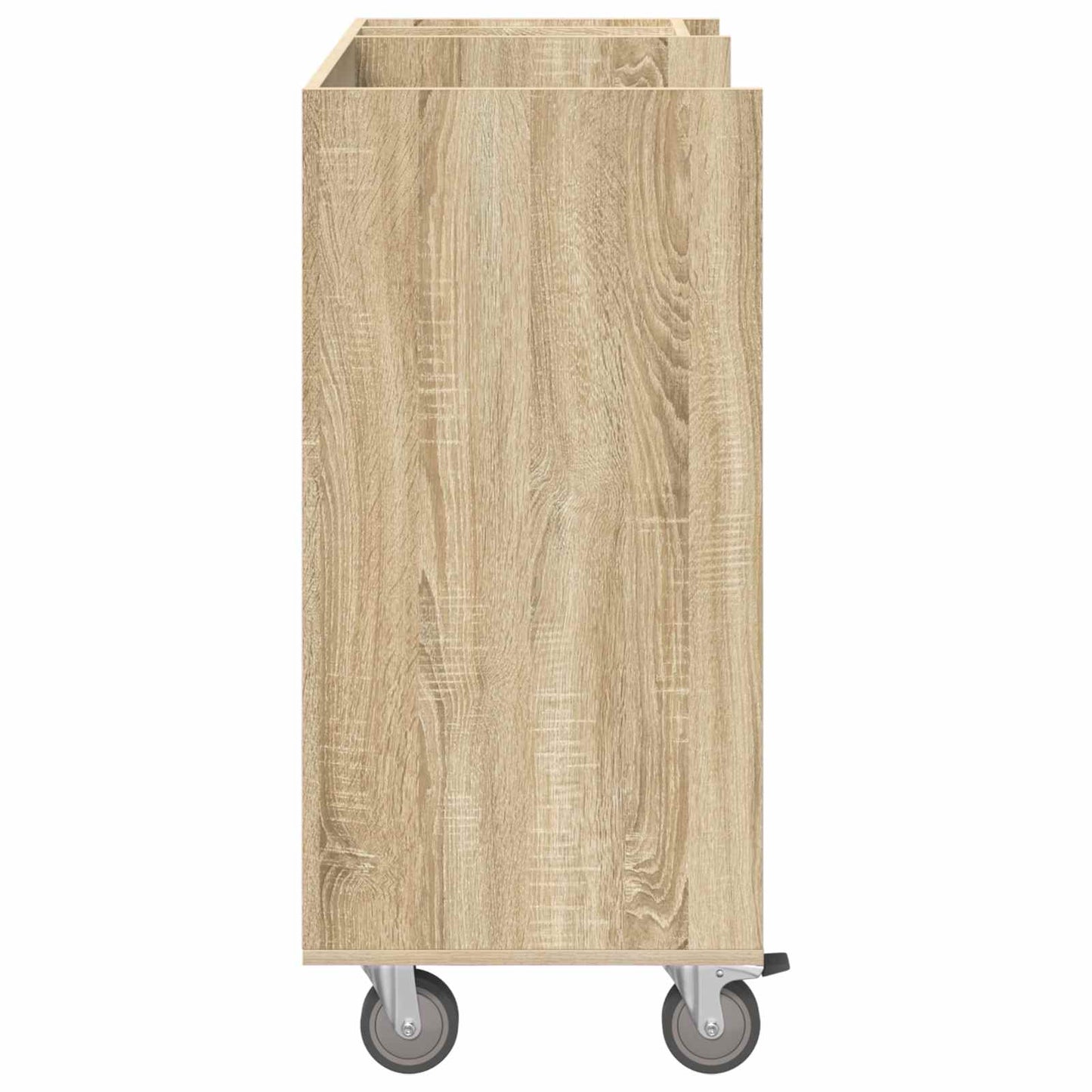 Golf Cabinet with Wheel Plain Sonoma Oak 90 x 45 x 98 cm