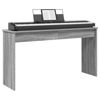 Keyboard Stand Grey Sonoma 120 x 32 x 64 cm Engineered Wood