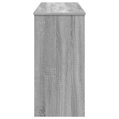 Keyboard Stand Grey Sonoma 120 x 32 x 64 cm Engineered Wood