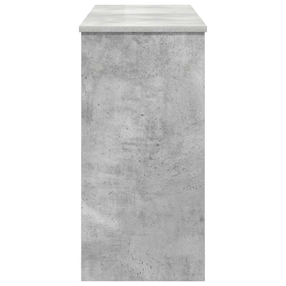 Keyboard Stand Concrete Grey 100 x 32 x 64 cm Engineered Wood