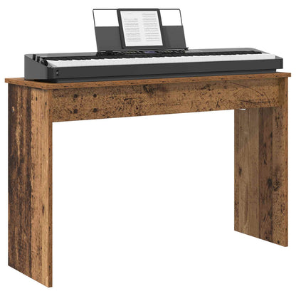 Keyboard Stand Old Wood 100 x 32 x 64 cm Engineered Wood