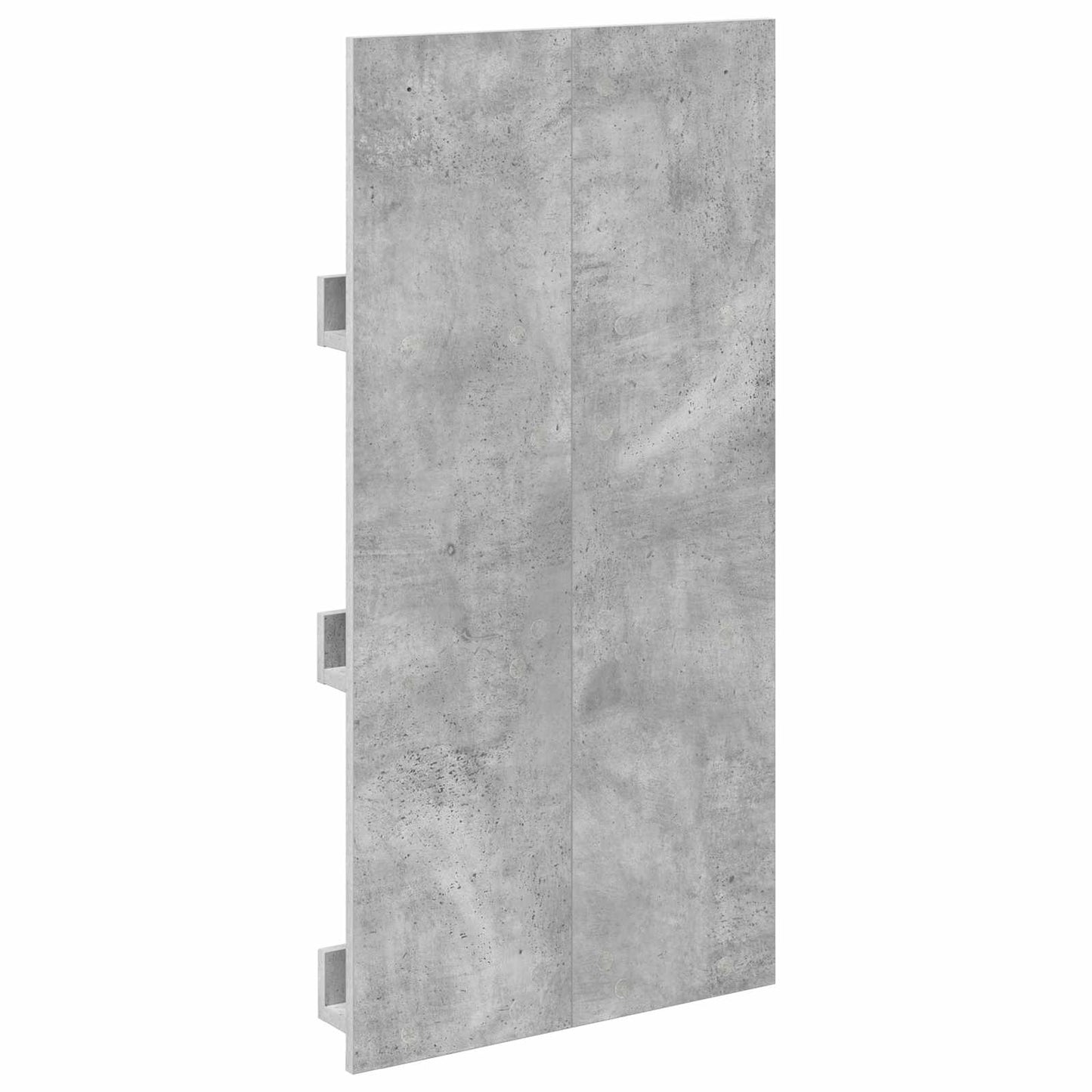 Magazine Rack Concrete Grey 51 x 11 x 102 cm Engineered Wood