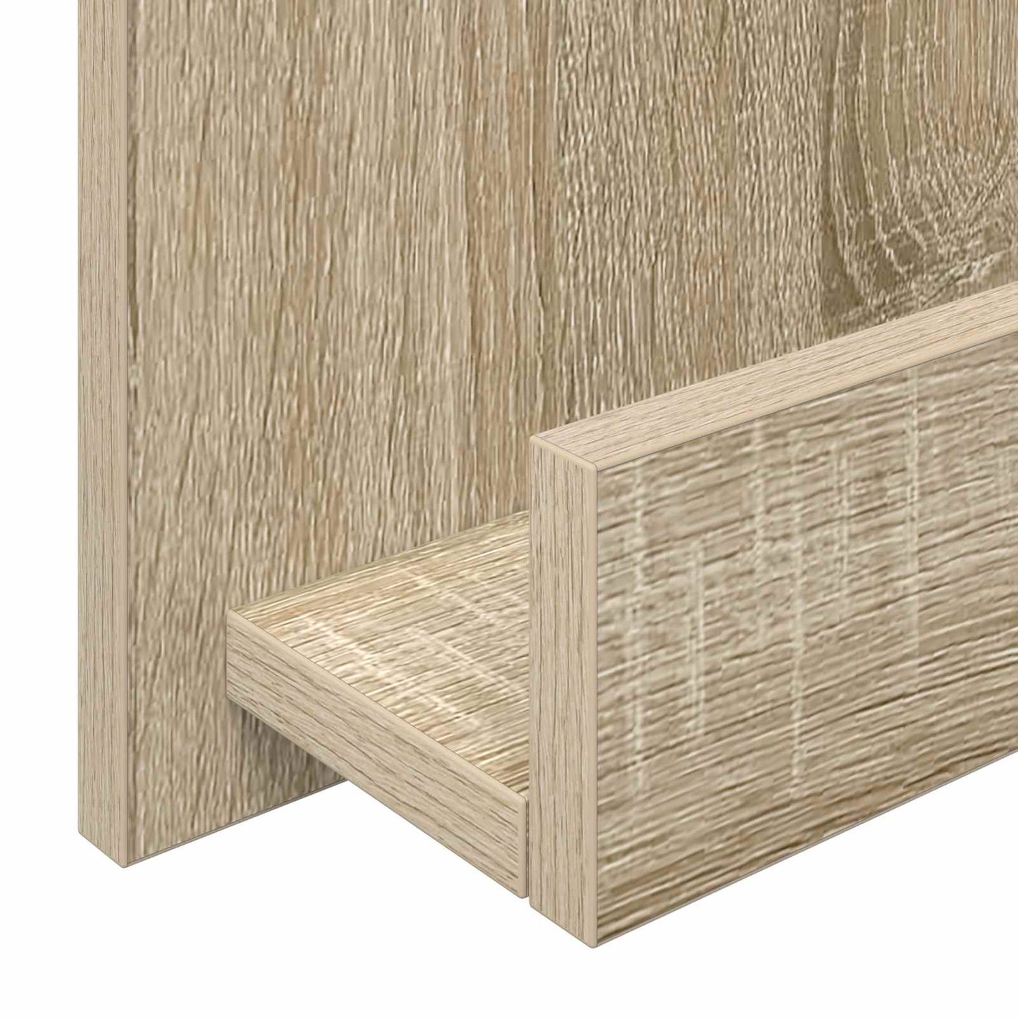Magazine Rack Sonoma Oak 43 x 11 x 102 cm Engineered Wood