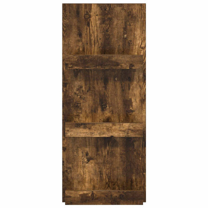 Magazine Rack Smoked Oak 43 x 11 x 102 cm Engineered Wood