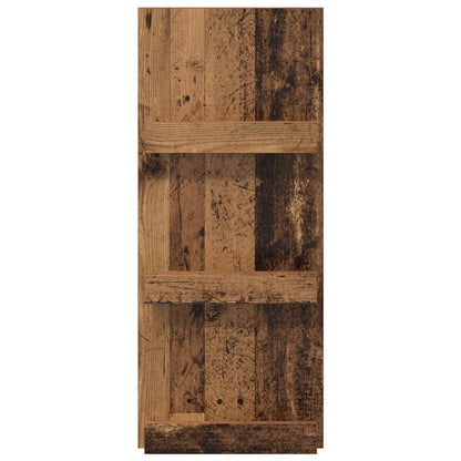 Magazine Rack Old Wood 43 x 11 x 102 cm Engineered Wood