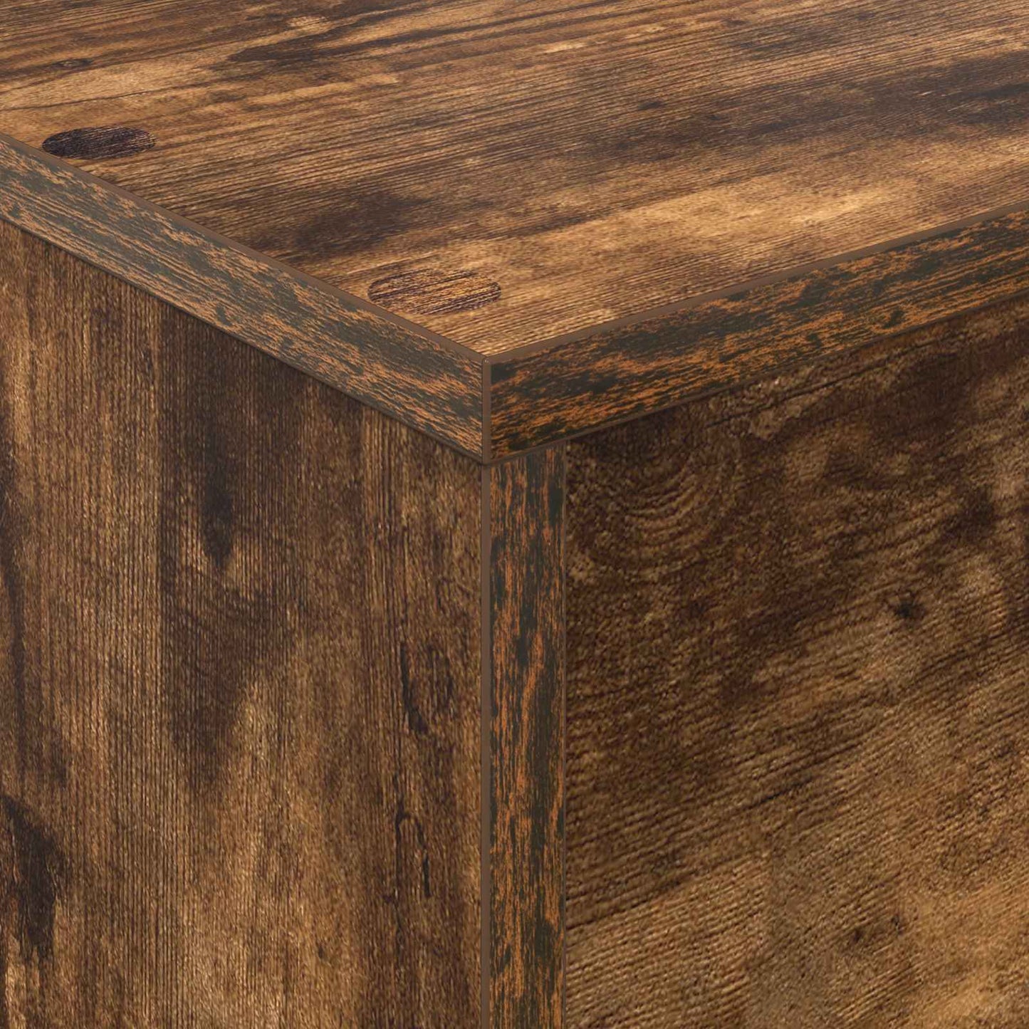 Magazine Rack Smoked Oak 70 x 41 x 126 cm Engineered Wood