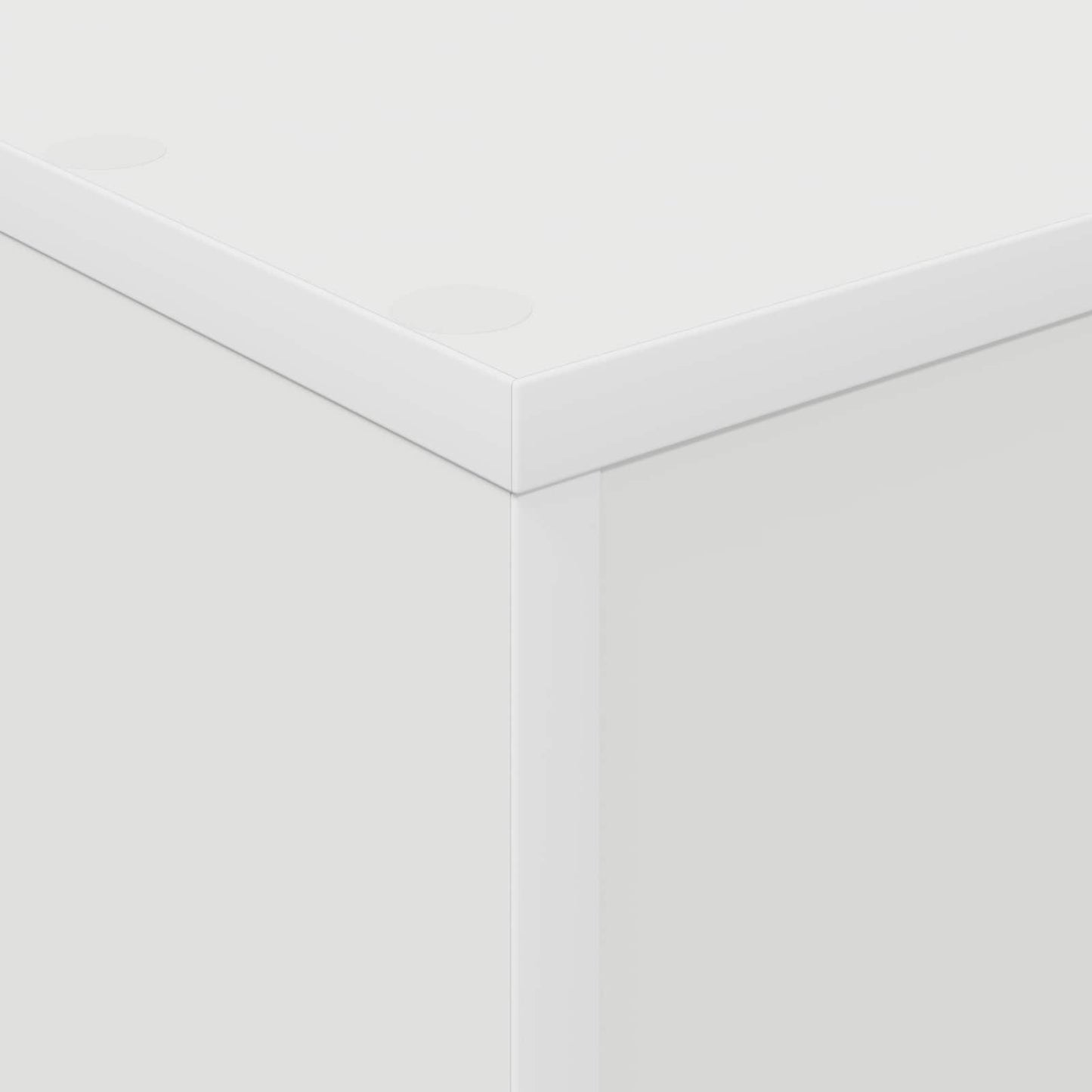 Magazine Rack White 70 x 41 x 96 cm Engineered Wood