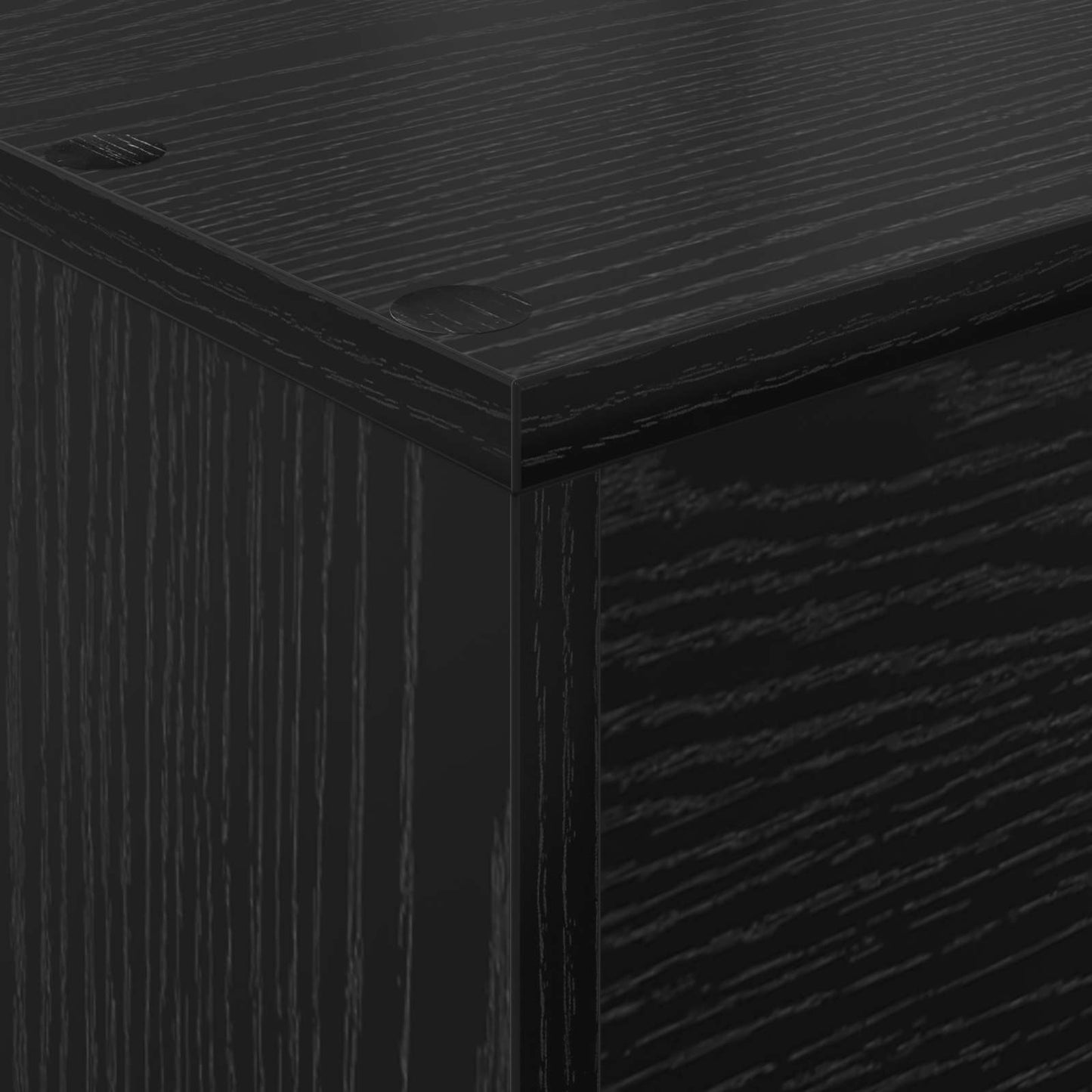 Magazine Rack Black Oak 70 x 41 x 96 cm Engineered Wood