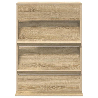 Magazine Rack Sonoma Oak 70 x 41 x 96 cm Engineered Wood