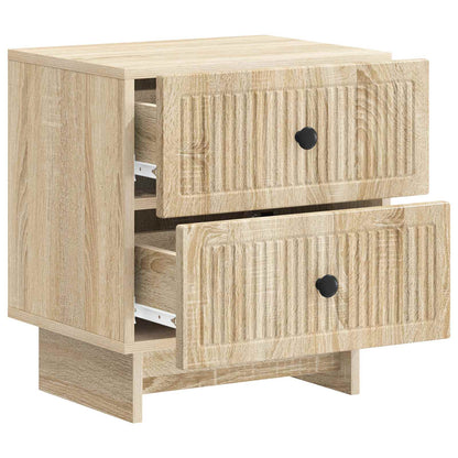 Bedside Cabinet Sonoma Oak 43 x 34.5 x 47.5 cm Engineered Wood