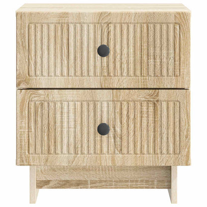Bedside Cabinet Sonoma Oak 43 x 34.5 x 47.5 cm Engineered Wood