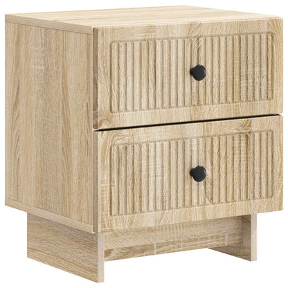 Bedside Cabinet 2 pcs Sonoma Oak 43 x 34.5 x 47.5 cm