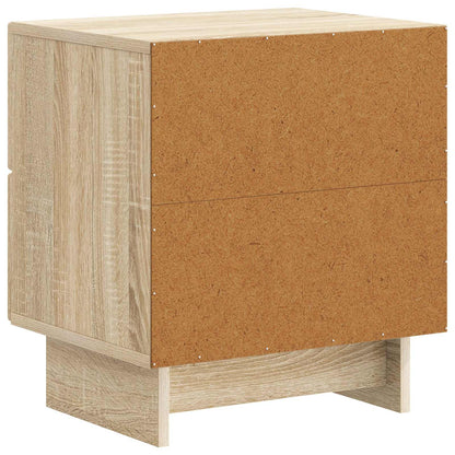 Bedside Cabinet 2 pcs Sonoma Oak 43 x 34.5 x 47.5 cm