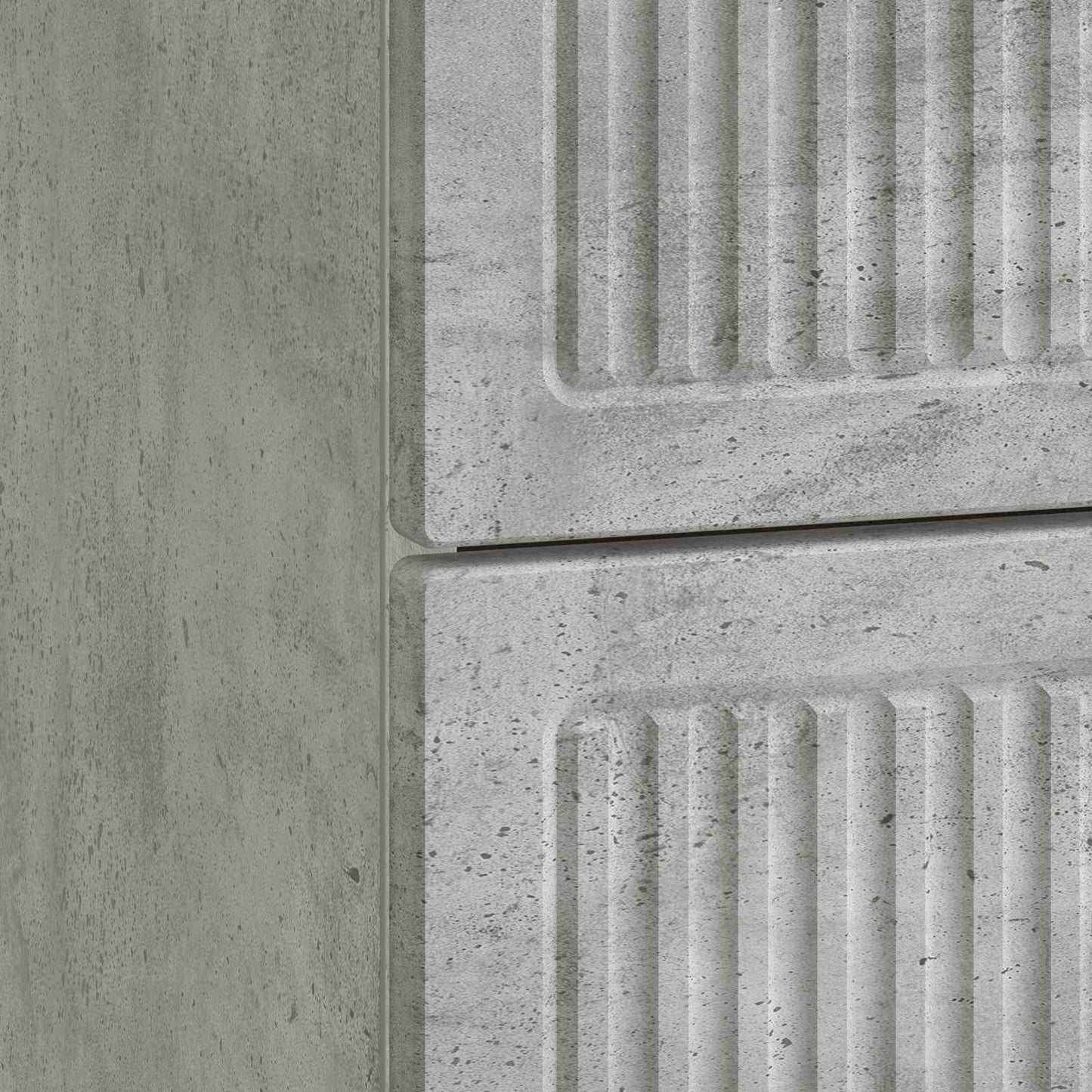 Bedside Cabinet 2 pcs Concrete Grey 43 x 34.5 x 47.5 cm
