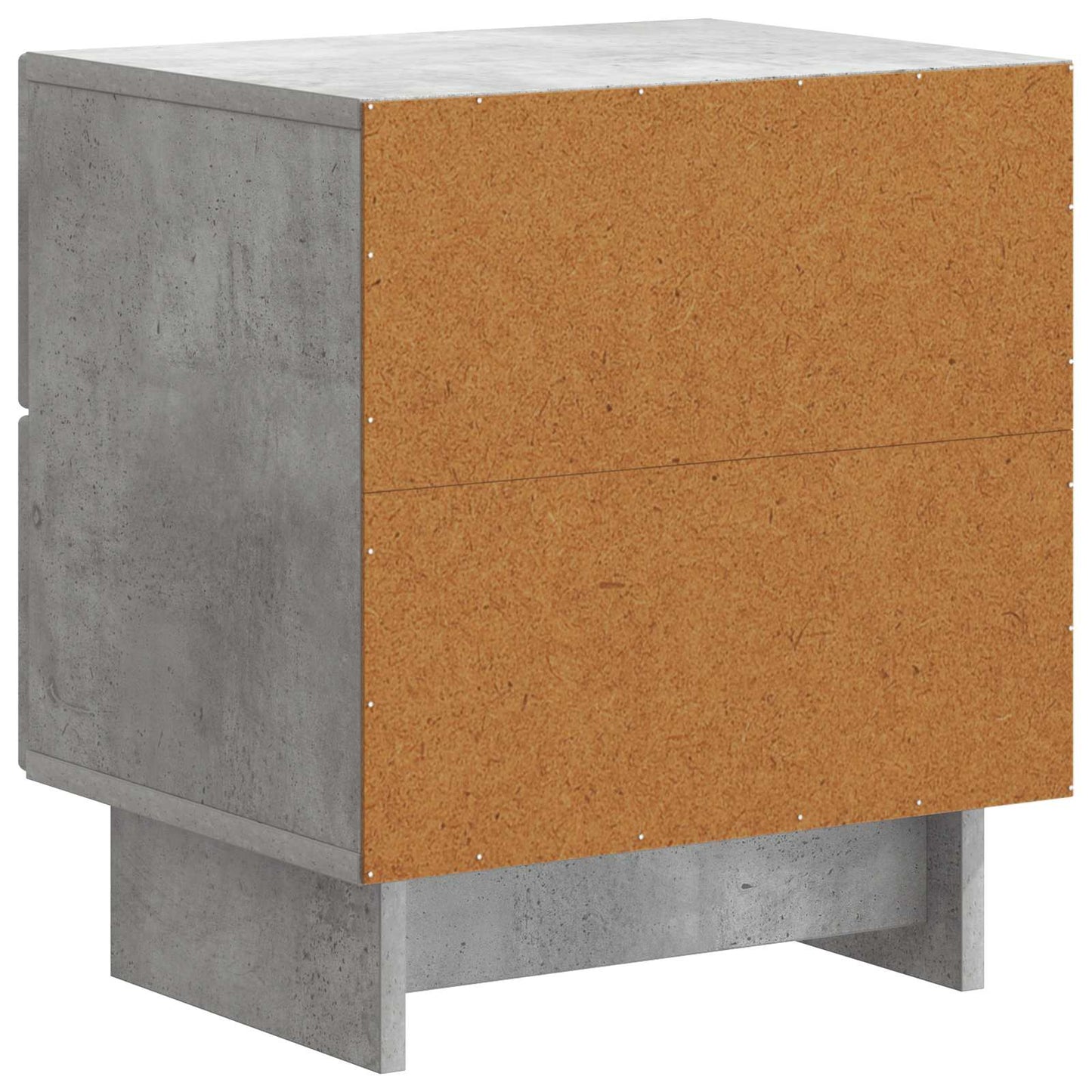 Bedside Cabinet 2 pcs Concrete Grey 43 x 34.5 x 47.5 cm