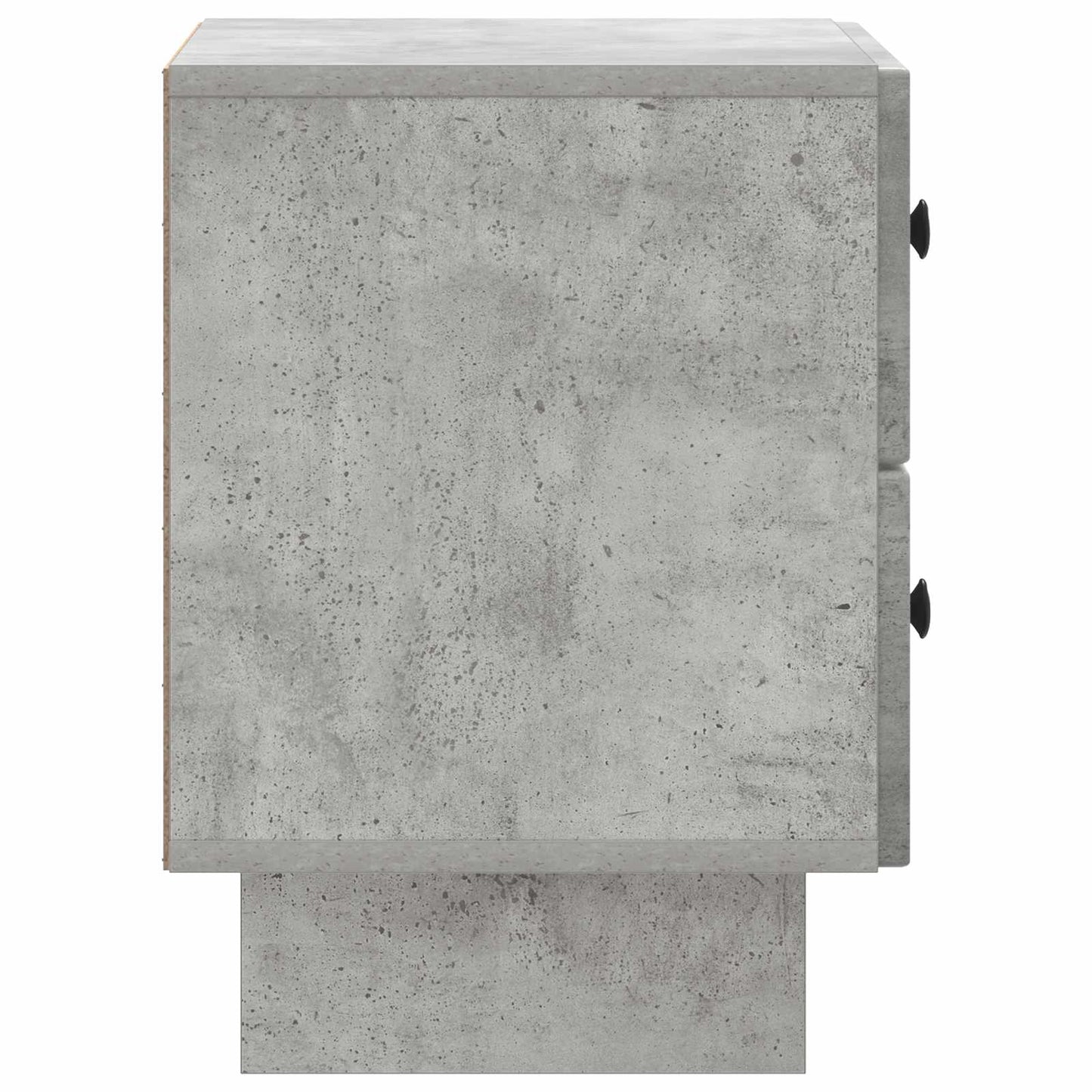 Bedside Cabinet 2 pcs Concrete Grey 43 x 34.5 x 47.5 cm