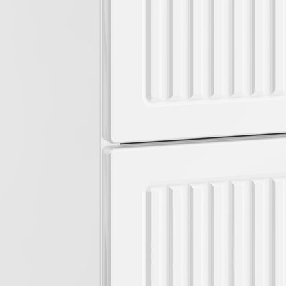 Bedside Cabinet High Gloss White 43 x 34.5 x 47.5 cm