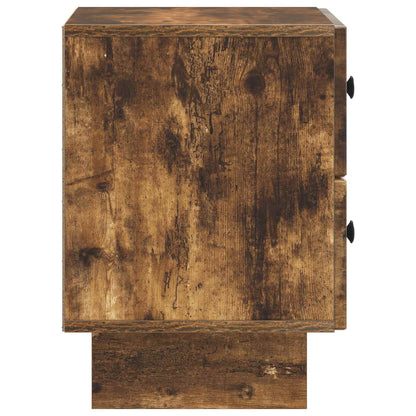 Bedside Cabinet Smoked Oak 43 x 34.5 x 47.5 cm Engineered Wood