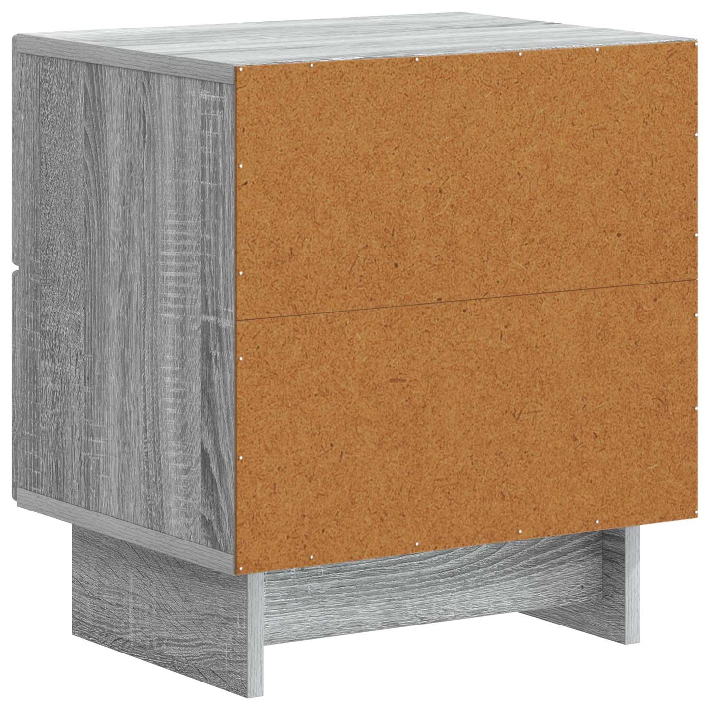 Bedside Cabinet 2 pcs Grey Sonoma 43 x 34.5 x 47.5 cm