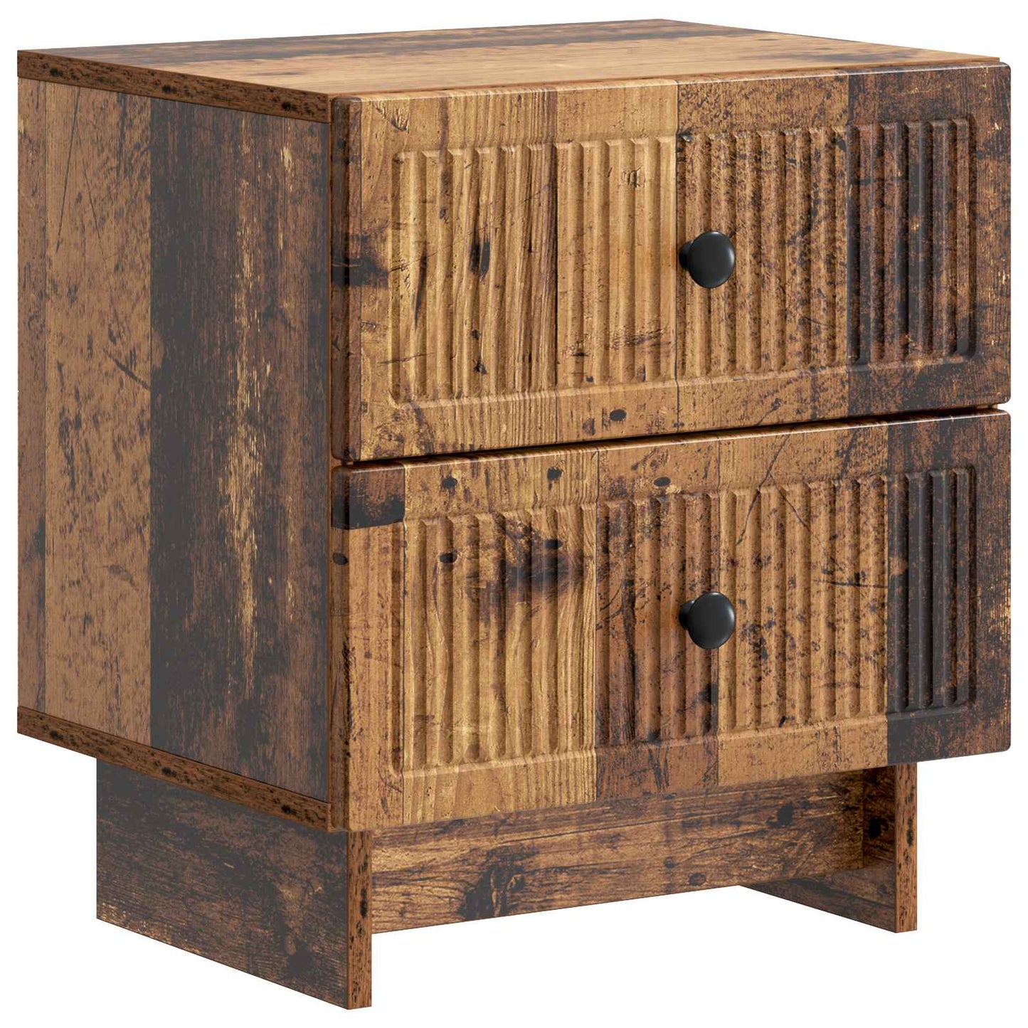 Bedside Cabinet 2 pcs Old Wood 43 x 34.5 x 47.5 cm