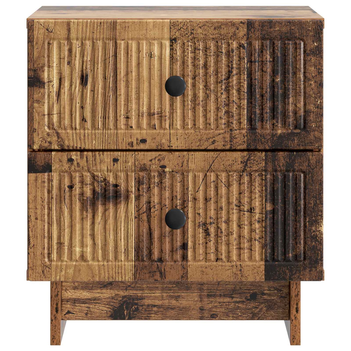 Bedside Cabinet 2 pcs Old Wood 43 x 34.5 x 47.5 cm