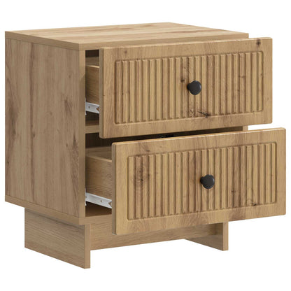 Bedside Cabinet Artisan Oak 43 x 34.5 x 47.5 cm Engineered Wood