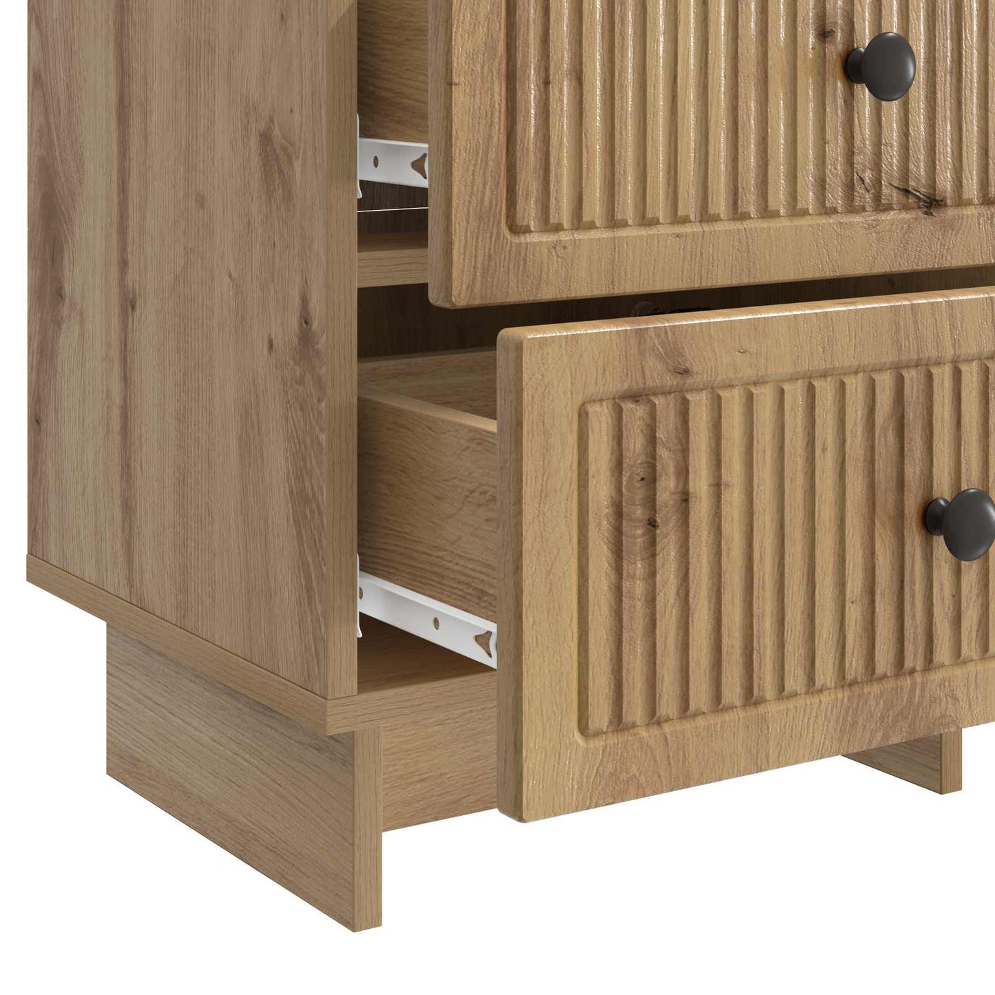Bedside Cabinet 2 pcs Artisan Oak 43 x 34.5 x 47.5 cm