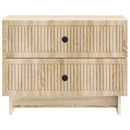 Bedside Cabinet Sonoma Oak 62 x 34.5 x 47.5 cm Engineered Wood