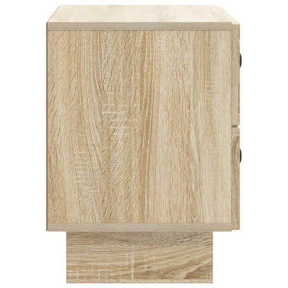 Bedside Cabinet Sonoma Oak 62 x 34.5 x 47.5 cm Engineered Wood