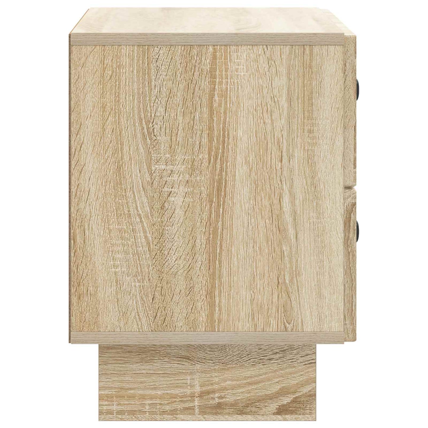 Bedside Cabinet Sonoma Oak 62 x 34.5 x 47.5 cm Engineered Wood