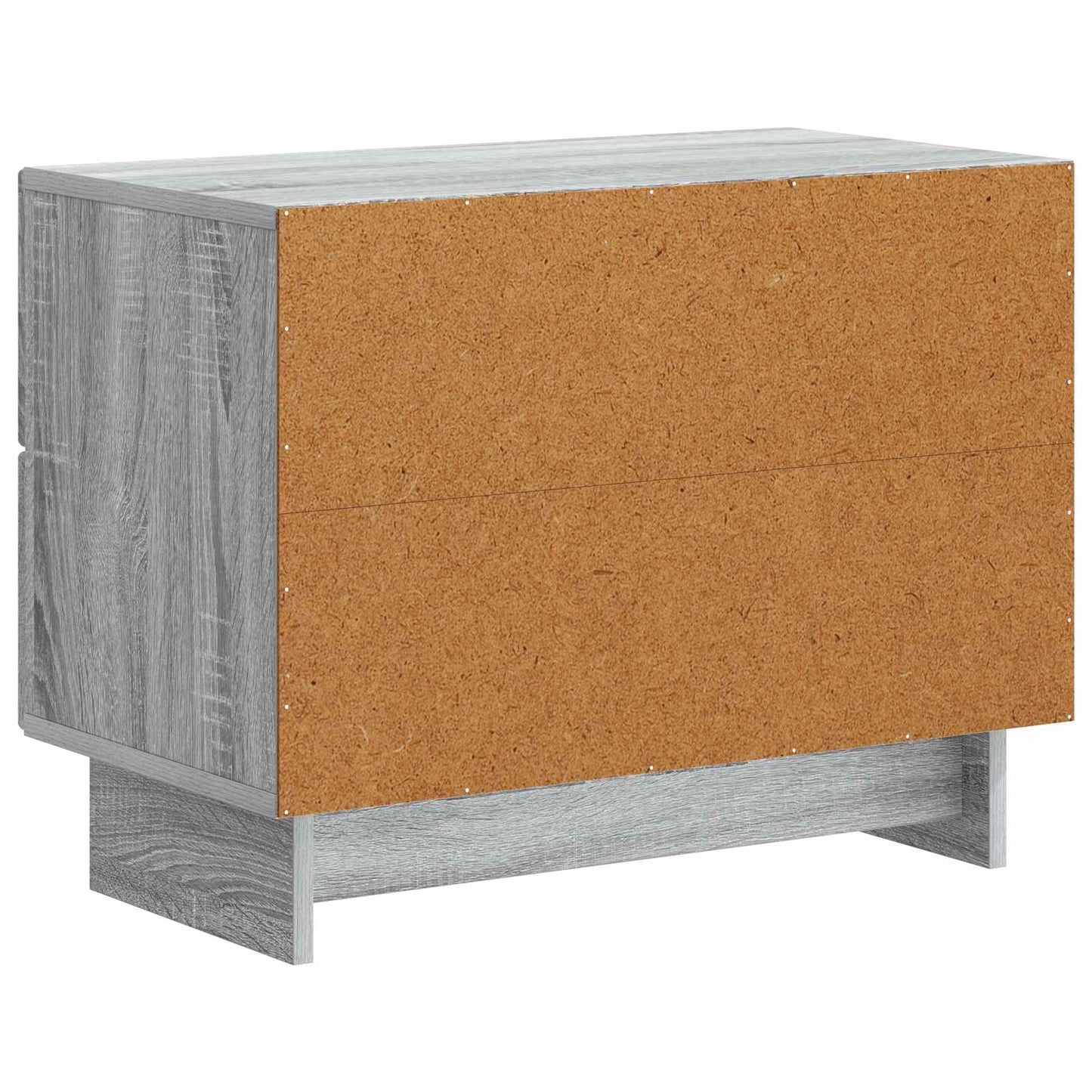 Bedside Cabinet Grey Sonoma 62 x 34.5 x 47.5 cm Engineered Wood