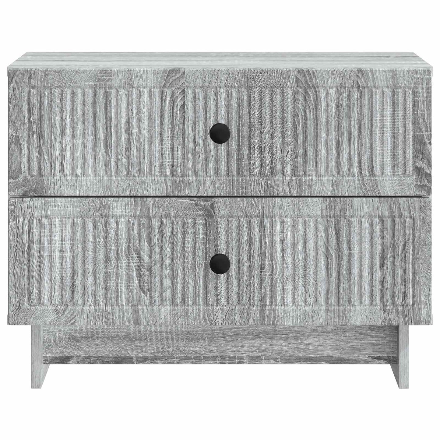Bedside Cabinet Grey Sonoma 62 x 34.5 x 47.5 cm Engineered Wood