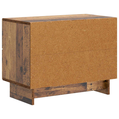 Bedside Cabinet Old Wood 62 x 34.5 x 47.5 cm Engineered Wood