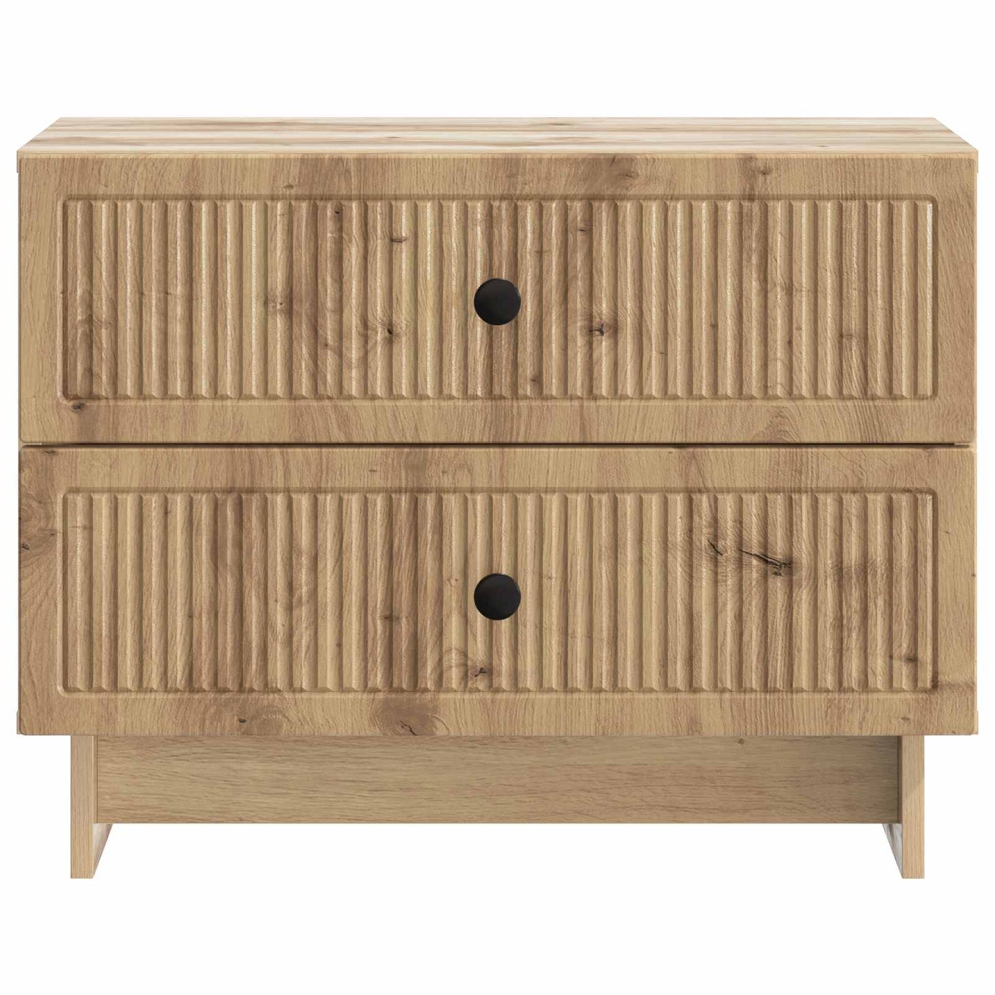 Bedside Cabinet Artisan Oak 62 x 34.5 x 47.5 cm Engineered Wood