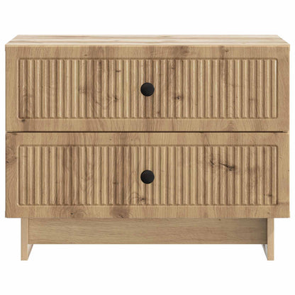 Bedside Cabinet Artisan Oak 62 x 34.5 x 47.5 cm Engineered Wood