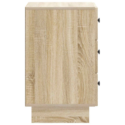 Bedside Cabinet Sonoma Oak 43 x 41 x 66.5 cm Engineered Wood