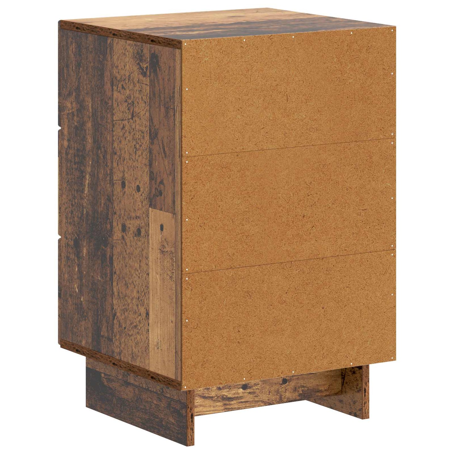Bedside Cabinet Old Wood 43 x 41 x 66.5 cm Engineered Wood