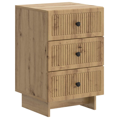 Bedside Cabinet Artisan Oak 43 x 41 x 66.5 cm Engineered Wood