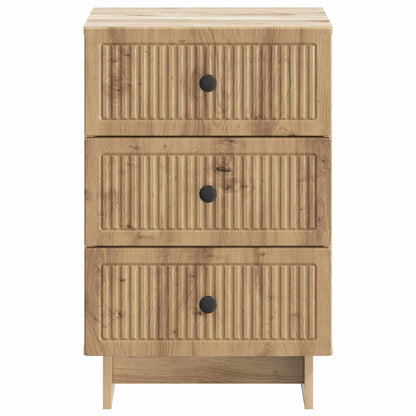 Bedside Cabinet Artisan Oak 43 x 41 x 66.5 cm Engineered Wood