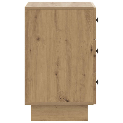 Bedside Cabinet Artisan Oak 43 x 41 x 66.5 cm Engineered Wood