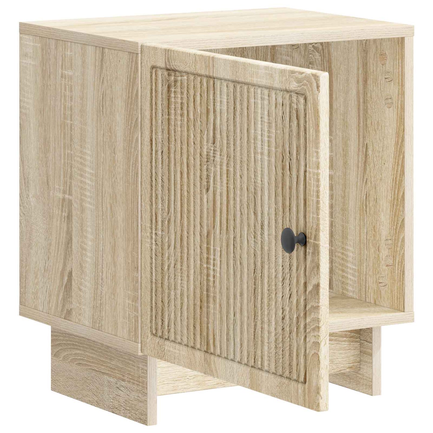 Bedside Cabinet Sonoma Oak 43 x 34.5 x 50 cm Engineered Wood
