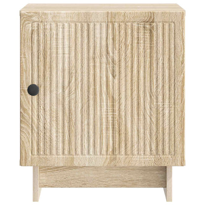 Bedside Cabinet Sonoma Oak 43 x 34.5 x 50 cm Engineered Wood