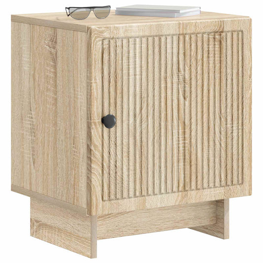 Bedside Cabinet Sonoma Oak 43 x 34.5 x 50 cm Engineered Wood