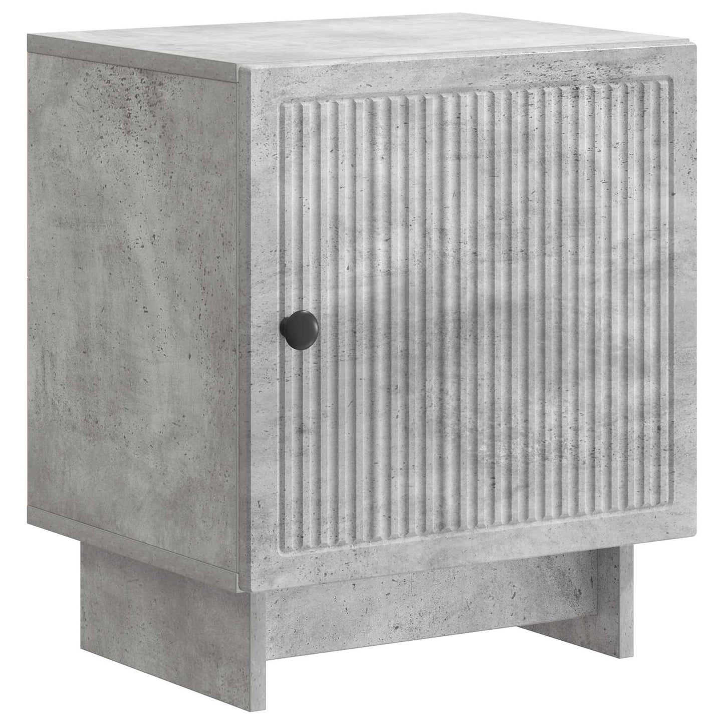 Bedside Cabinet Concrete Grey 43 x 34.5 x 50 cm Engineered Wood