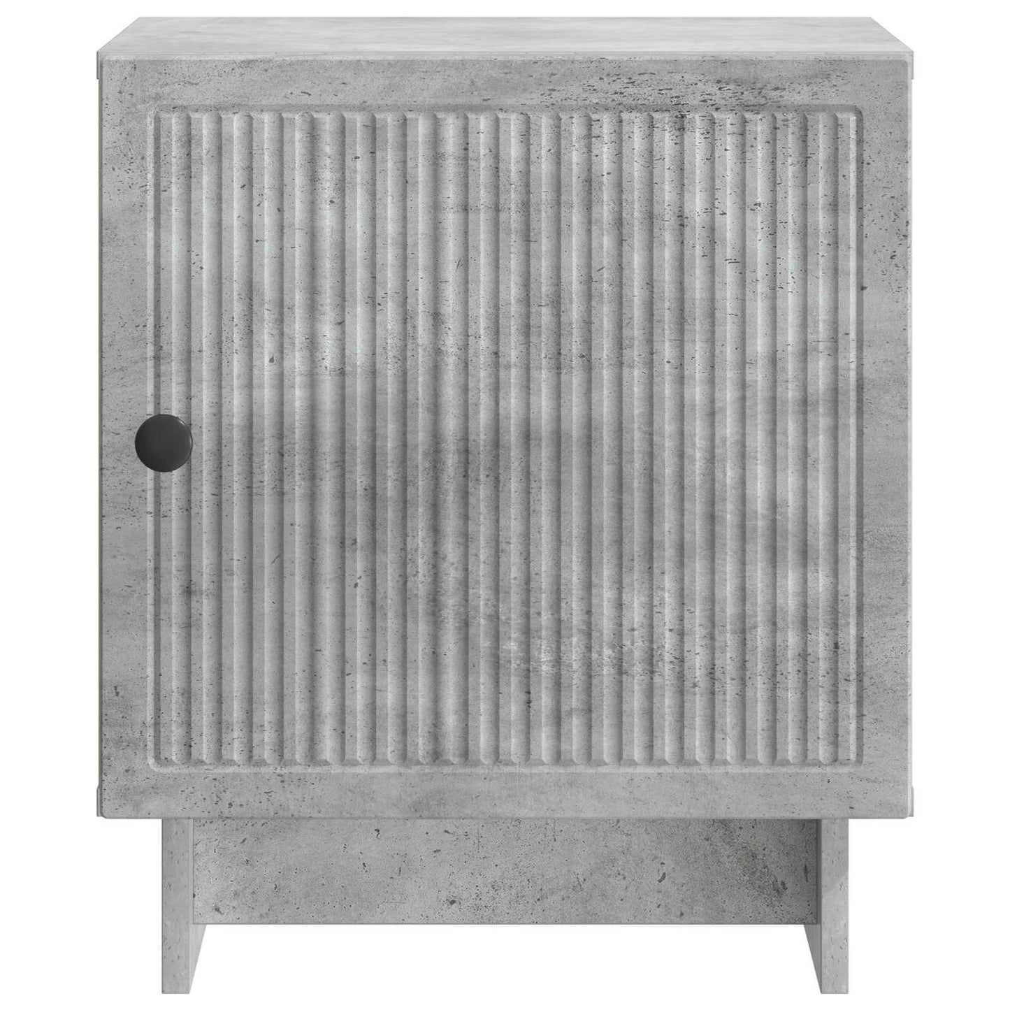 Bedside Cabinet Concrete Grey 43 x 34.5 x 50 cm Engineered Wood