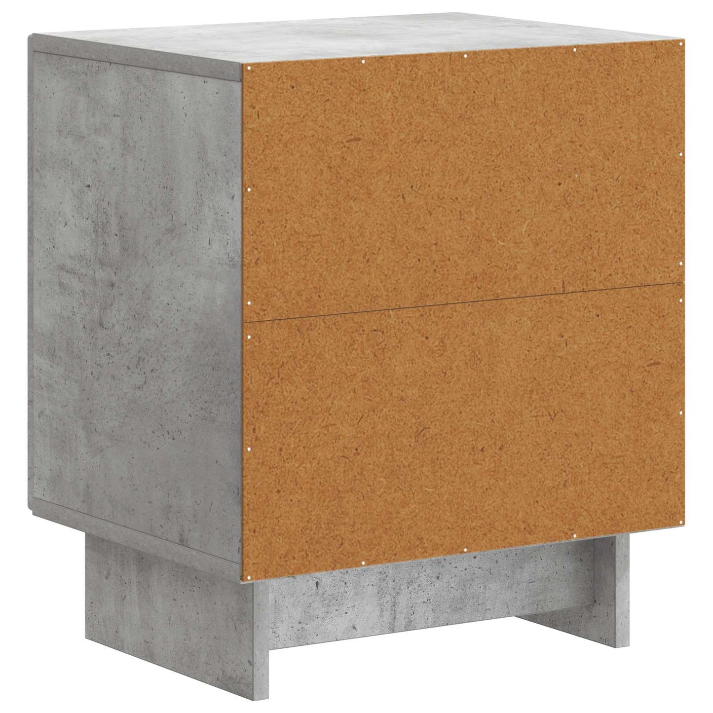 Bedside Cabinet 2 pcs Concrete Grey 43 x 34.5 x 50 cm