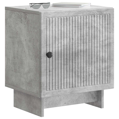 Bedside Cabinet 2 pcs Concrete Grey 43 x 34.5 x 50 cm